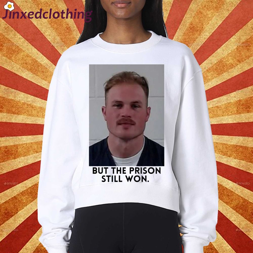 Zach Bryan Mugshot But The Prison Still Won T-shirt 